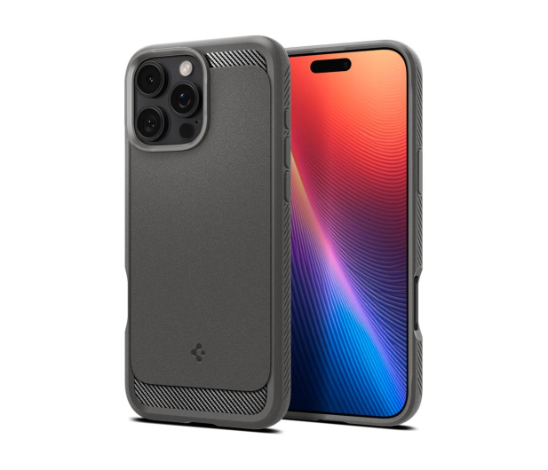 Spigen Rugged Armor Mag Magsafe do iPhone 16 Pro Grey - 1279648 - zdjęcie 2